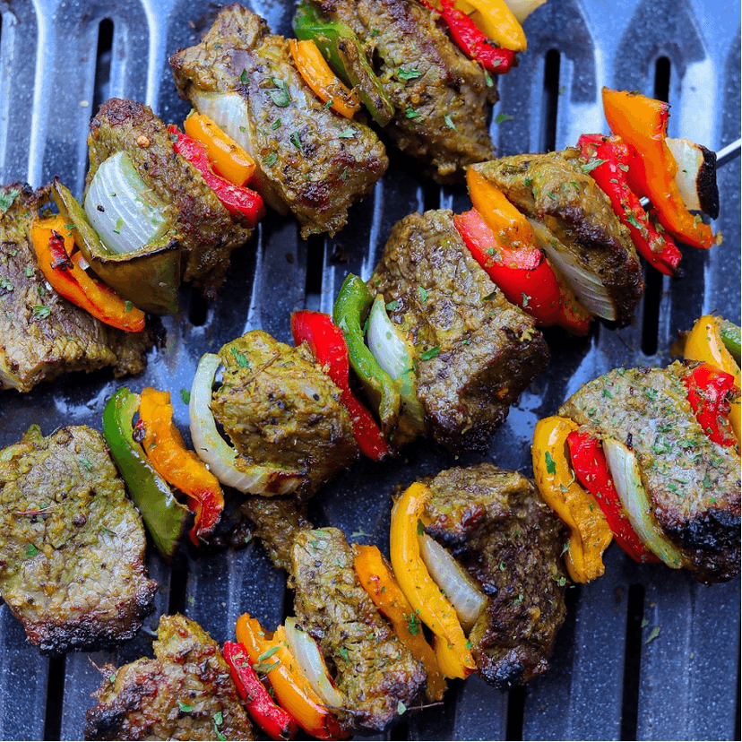 Oven Grill Mediterranean Beef Kebab