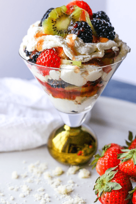 Rum Cake Trifle