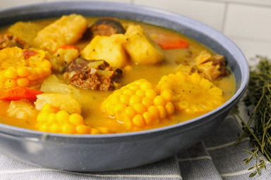 Smoked Turkey Corn Soup