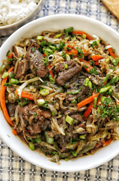 One-Pot Lamb and Cabbage Stew