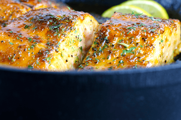 Easy Browned Butter Honey Garlic Salmon